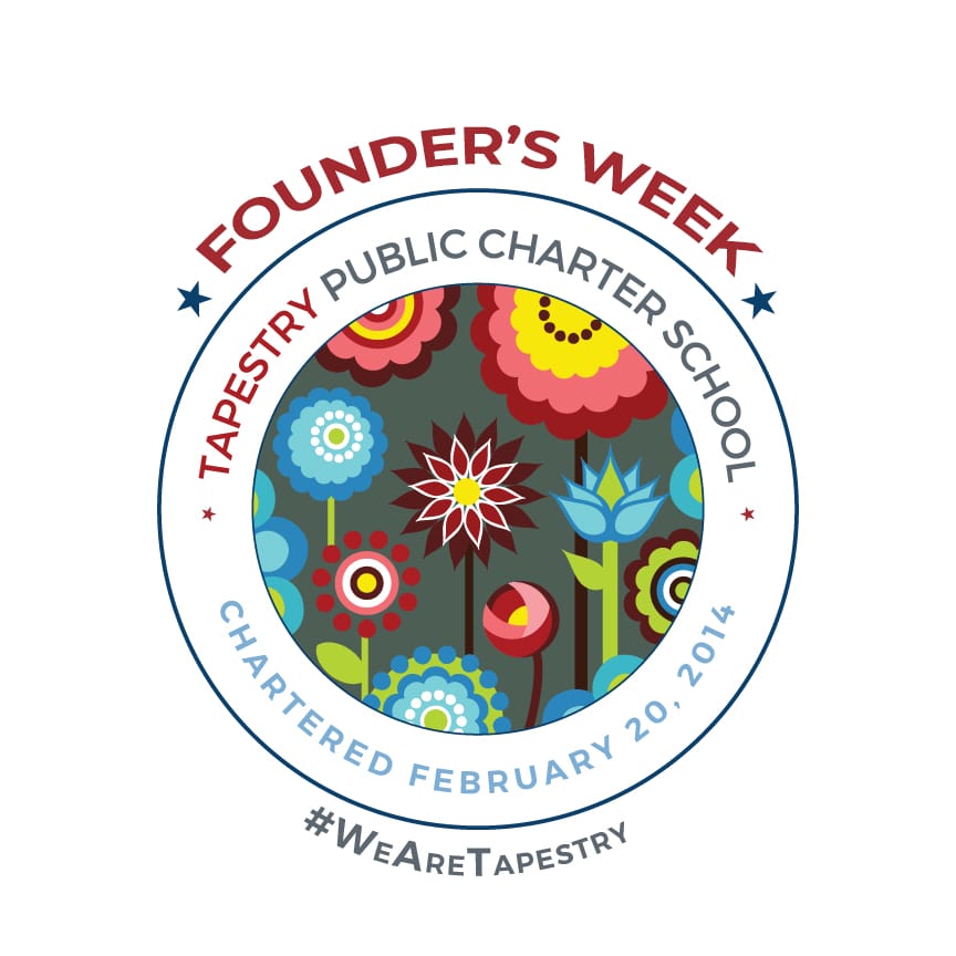 Tapestry Public Charter School Founder's Week 2014 logo